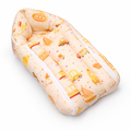 Baby Wrapper – Two in One (Iris Design) | Soft & Cozy Baby Carrier Nest