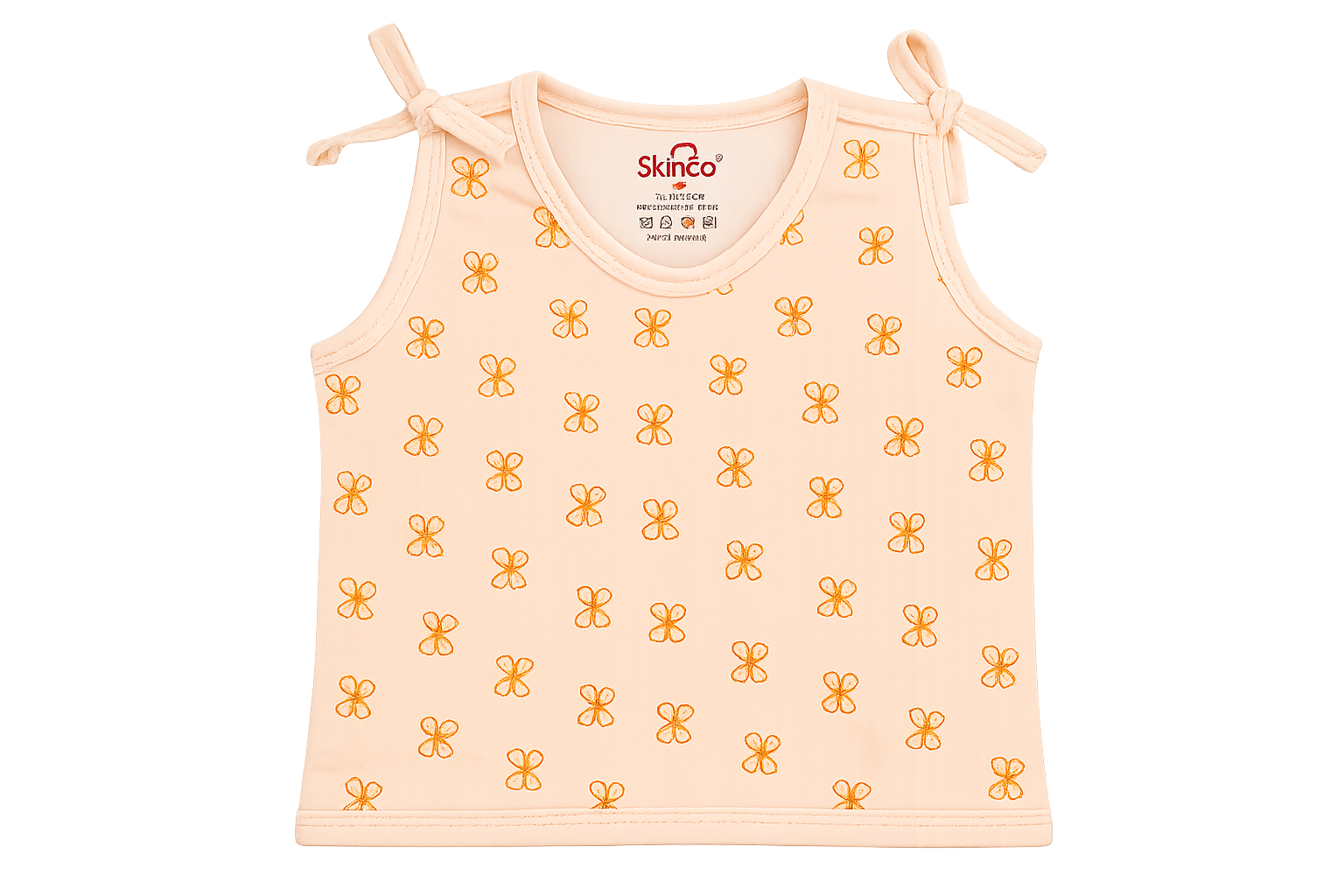 Jabala Sleeveless Baby Vest – 100% Cotton, Soft & Allergy-Free (Pack of 5)