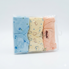 SkinCo Jabala Flower – Soft Cotton Sleeveless Baby Jabla (3 Piece Pack)