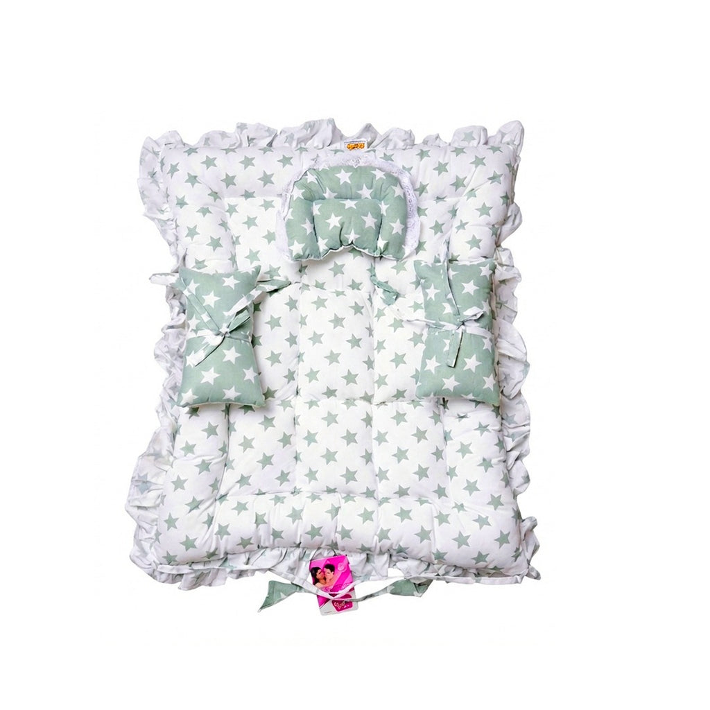 Kiddies Baby Bed – Soft & Cushioned Bed with Safety Borders