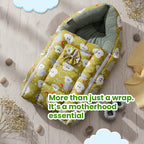 Baby Wrapper – Two in One (Spenzy Design) | Soft & Cozy Baby Carrier Nest