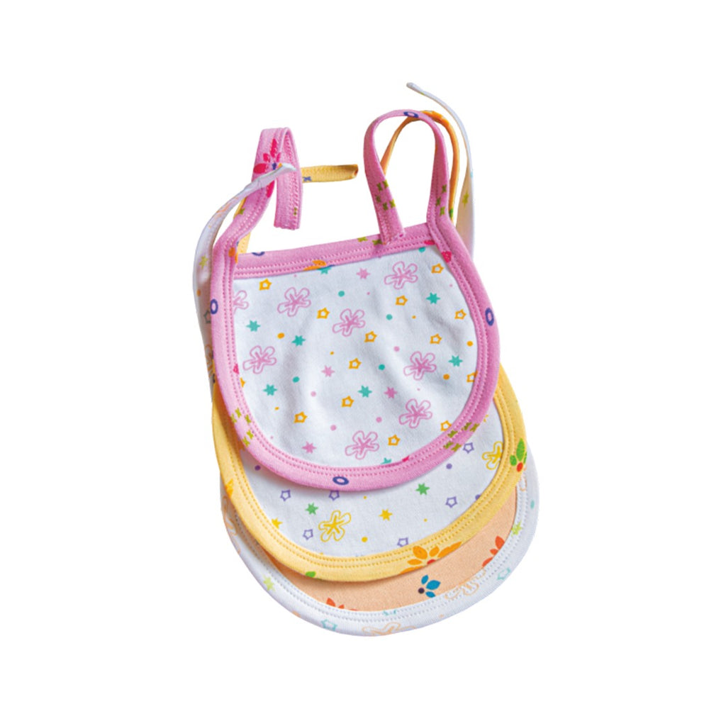 Baby Bib – Soft & Absorbent Feeding Essential (3-Piece Pack)