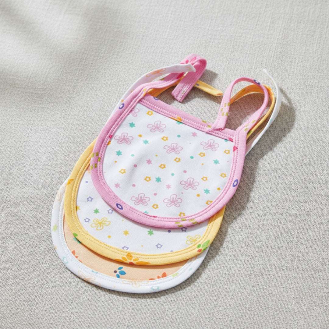Baby Bib – Soft & Absorbent Feeding Essential (3-Piece Pack)