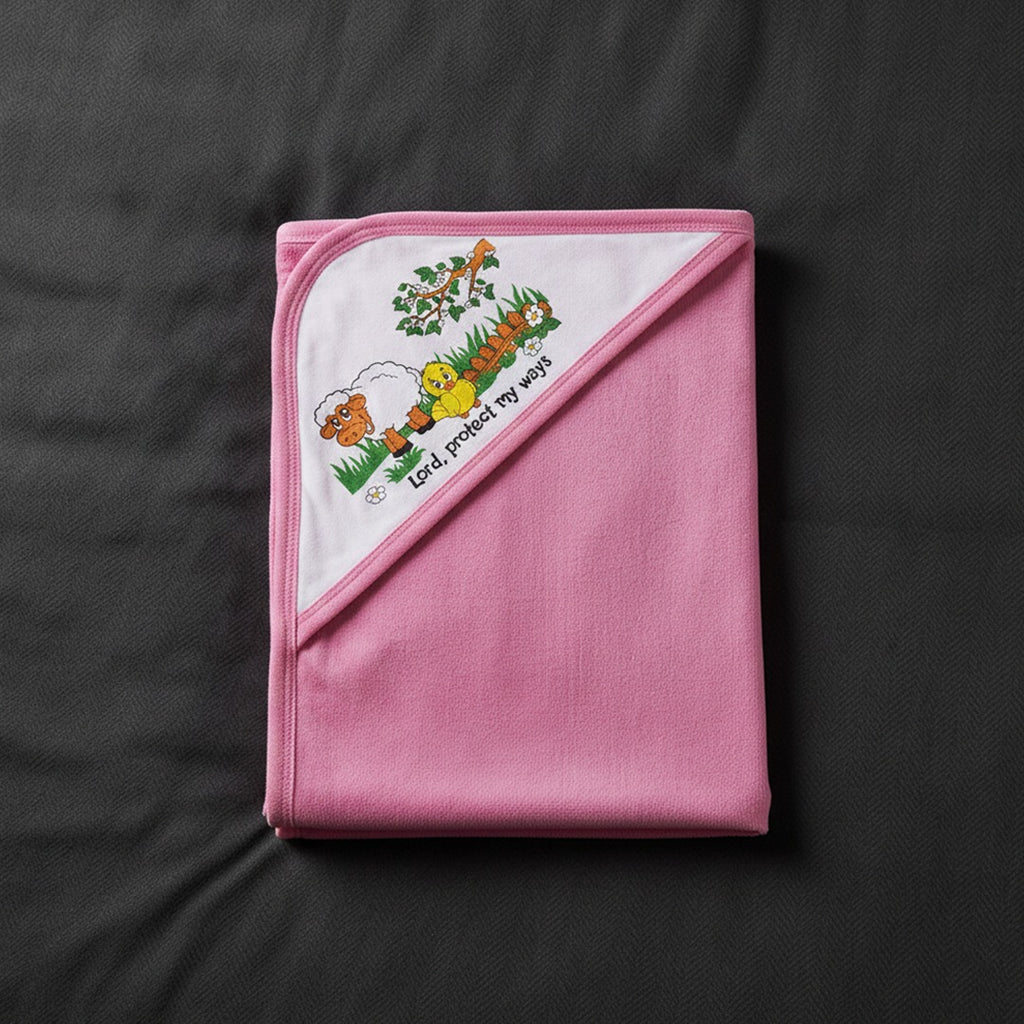 SkinCo Premium Hooded Baby Towel – Soft, Absorbent & Allergy-Free