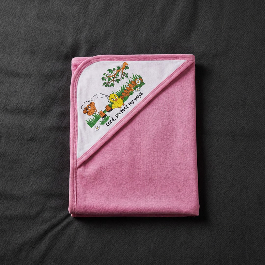 SkinCo Premium Hooded Baby Towel – Soft, Absorbent & Allergy-Free