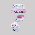 Cap, Mittens & Booties Set – Complete Comfort Set for Newborns