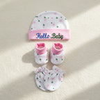 Cap, Mittens & Booties Set – Complete Comfort Set for Newborns