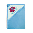 SkinCo Breez Hooded Baby Towel – 100% Combed Cotton, Soft, Absorbent & Bio-Washed (65×75 cm)