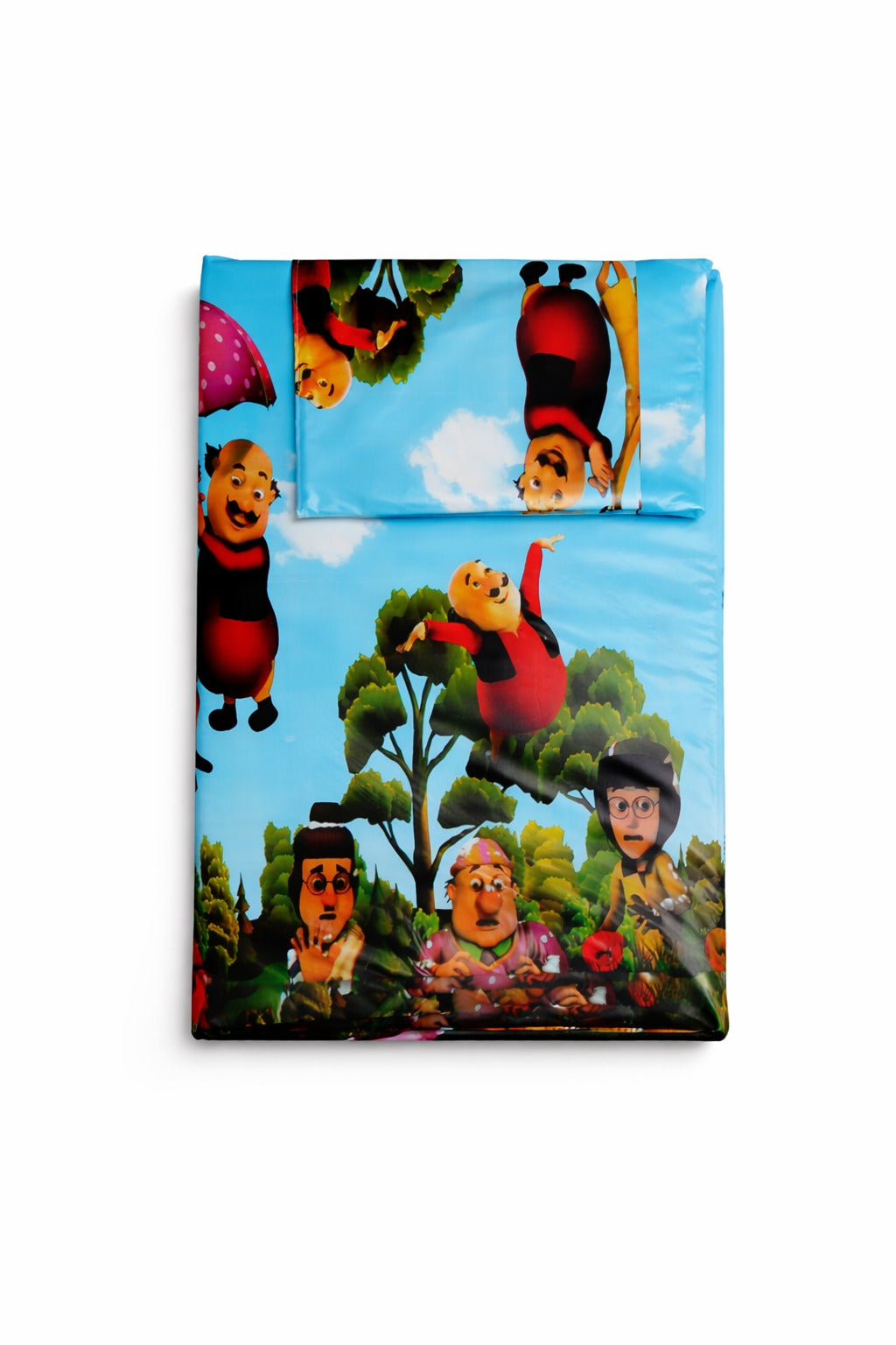 Chinmen Foam Bed – Printed Baby Foam Bed with FREE Pillow