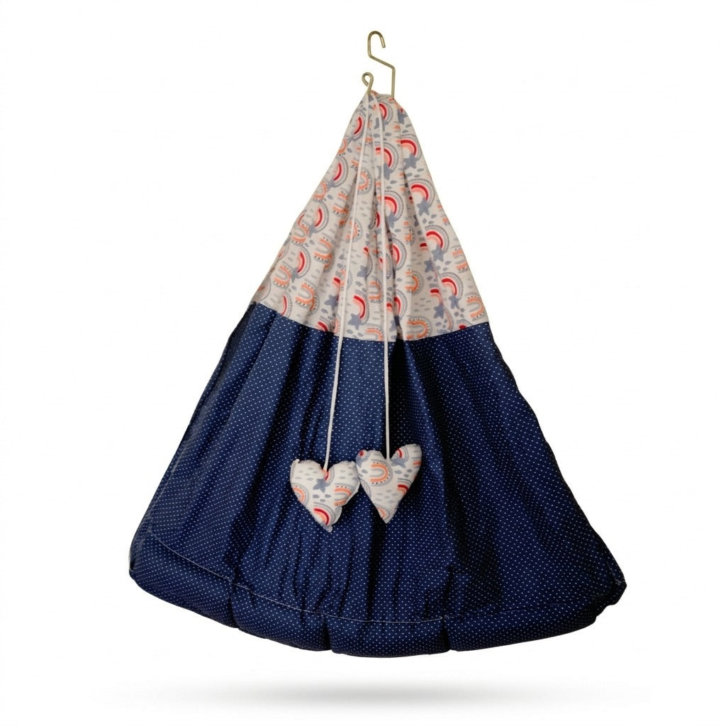 Cradle Set with Recron – Soft, Safe & Comfortable Baby Sleeping Cradle