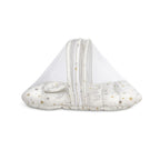 Baby Net Bed Jasmin – Foldable Baby Mosquito Net Bed with Soft Mattress & Pillow